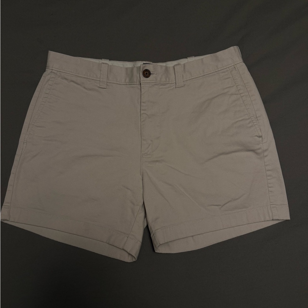 J. Crew Men's Tan Flat Front Shorts
